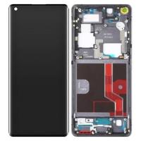Oppo Find X2 Pro (CPH2025) Touch + Lcd + Frame Black Original Service Pack