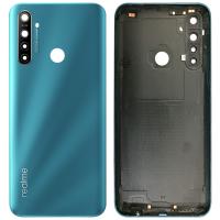 Realme 5i back cover blue original