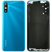 Realme C3 Back Cover Blue Original