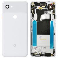 Google Pixel 3A  Back Cover+Camera Glass White