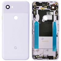 Google Pixel 3A  Back Cover+Camera Glass Purple