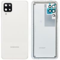 Samsung Galaxy A12 A127 Back Cover+Camera Glass White Original