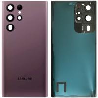 Samsung Galaxy S22 Ultra S908B Back Cover+Camera Glass Violet AAA