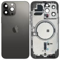 iPhone 13 Pro Back Cover+Frame Black