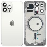 iPhone 13 Pro Back Cover+Frame White