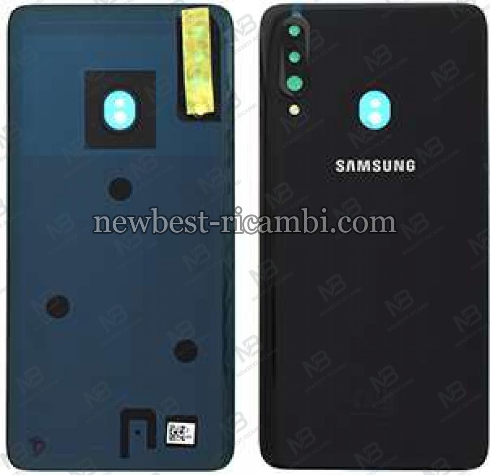 samsung galaxy a20s 2019 a207 back cover+camera glass Black original