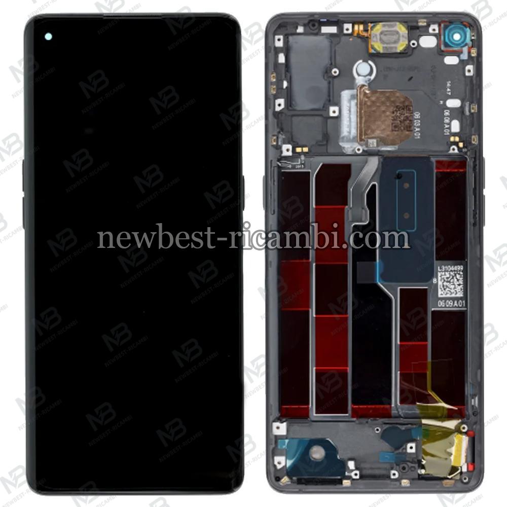 Oppo Reno 4 Pro 5G Touch+Lcd+Frame Black Original Service Pack