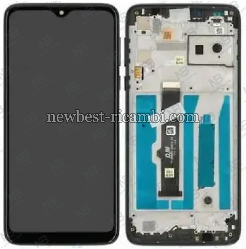 Motorola One Macro XT2016 Touch + Lcd + Frame Black