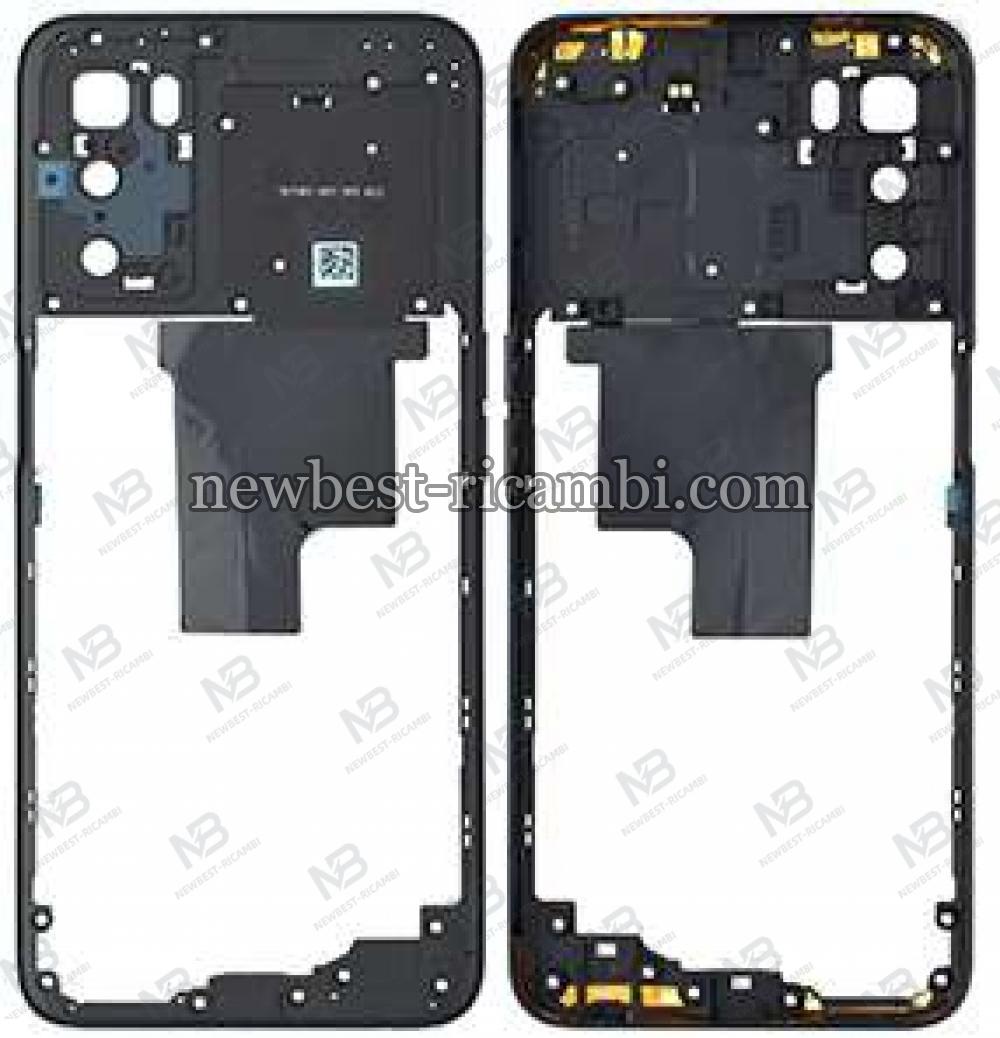 Oppo A16S Frame B+Side Key Black