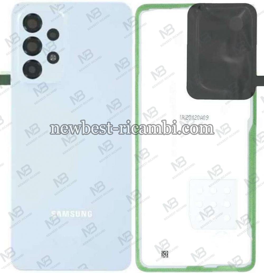 Samsung Galaxy A536 A53 5G Back Cover+Camera Glass Blue Original