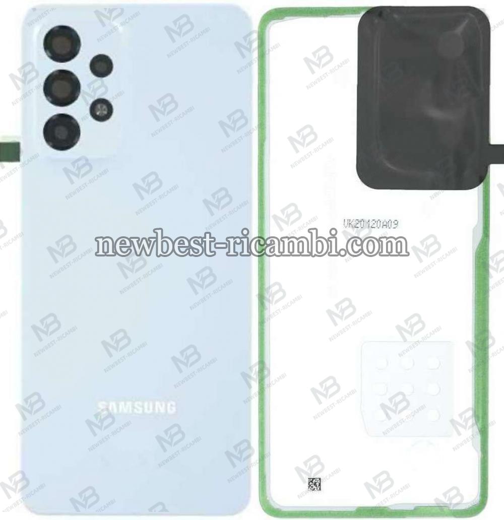 Samsung Galaxy A536 A53 5G Back Cover+Camera Glass Blue Original