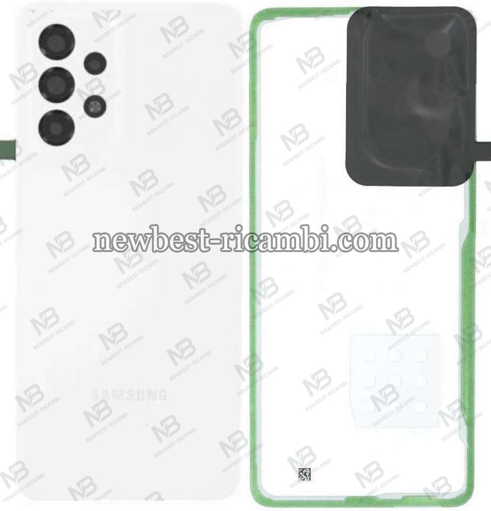 Samsung Galaxy A536 A53 5G Back Cover+Camera Glass White Original