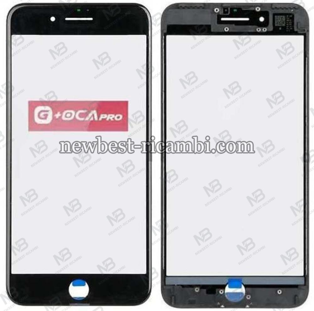 XUANHOU Glass+Frame OCA For iPhone 8 Plus Black