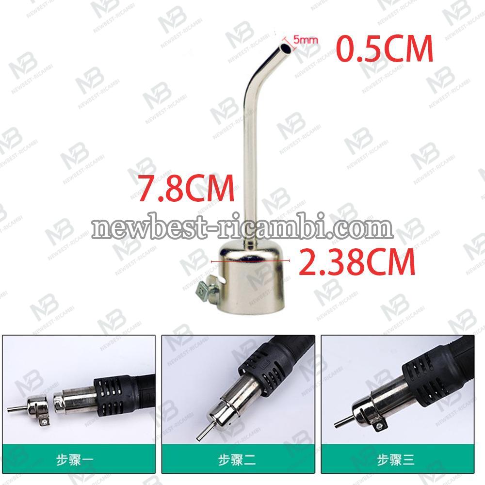 Spout For Hot Air Machines 850 J 30° 7.6CM 0.5CM