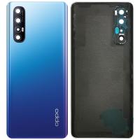 Oppo Find X2 Neo Back Cover+Camera Glass Blue Original