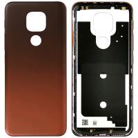 Motorola Moto E7 Plus XT2081 back cover orange original