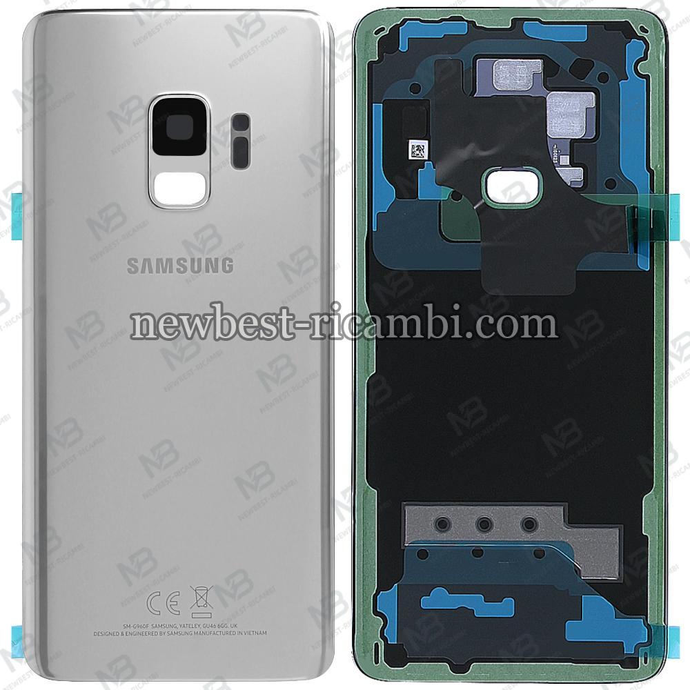 samsung  g960f galaxy S9  back cover silver original