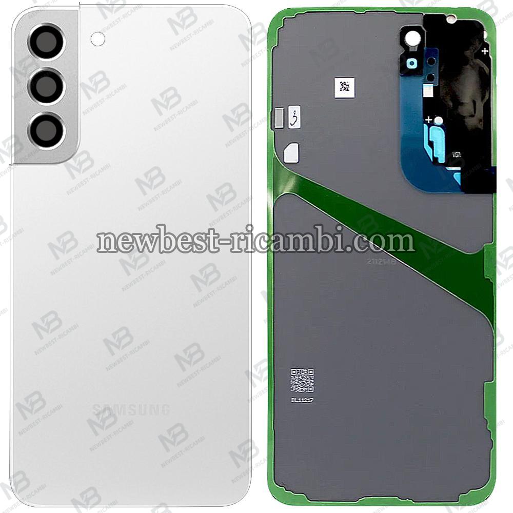 Samsung Galaxy S22 Plus S906B Back Cover+Camera Glass White Original