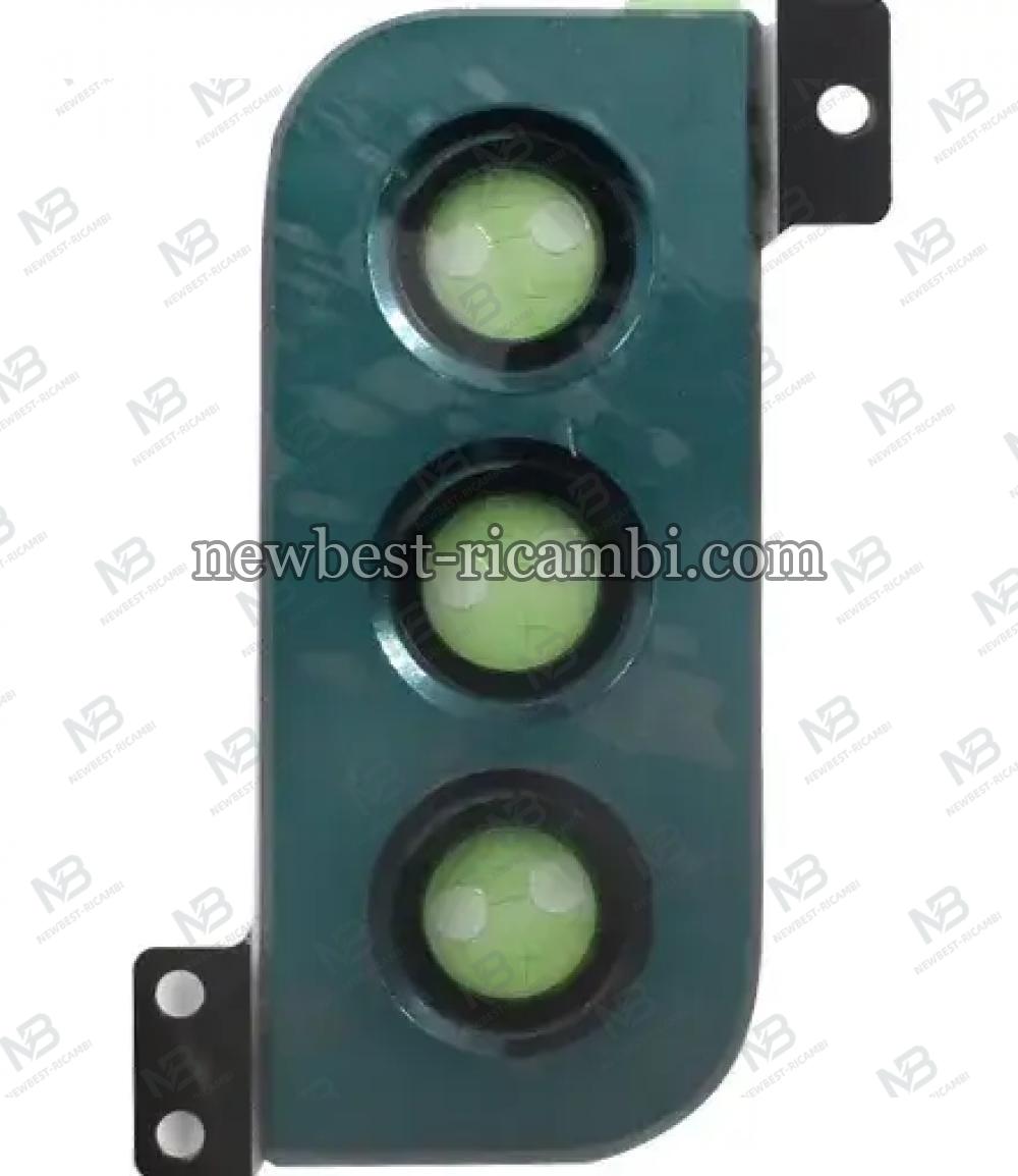 Samsung Galaxy S22 S901B Camera Glass+Frame Green