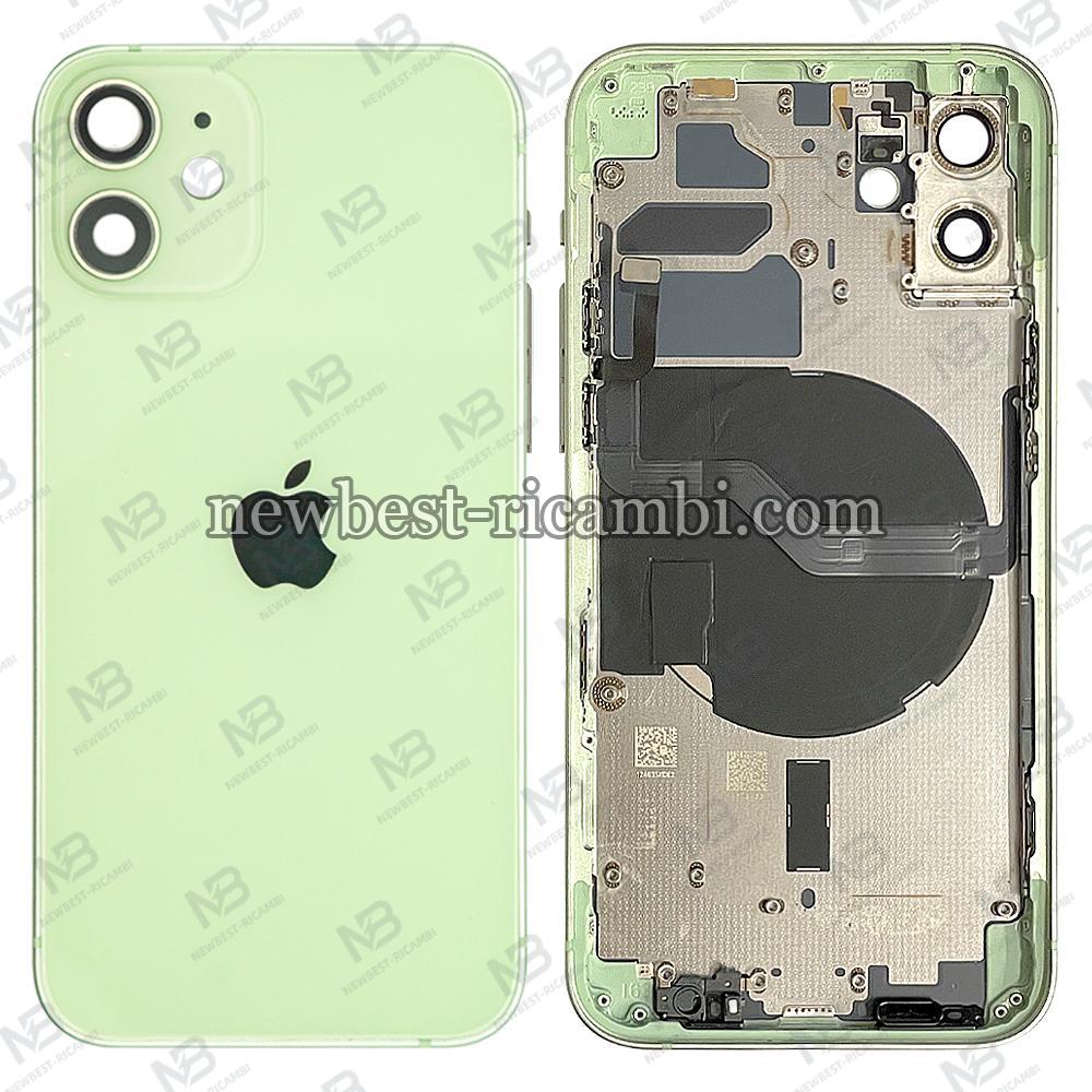 iPhone 12 Back Cover With Frame Green Disassembled Original Like New