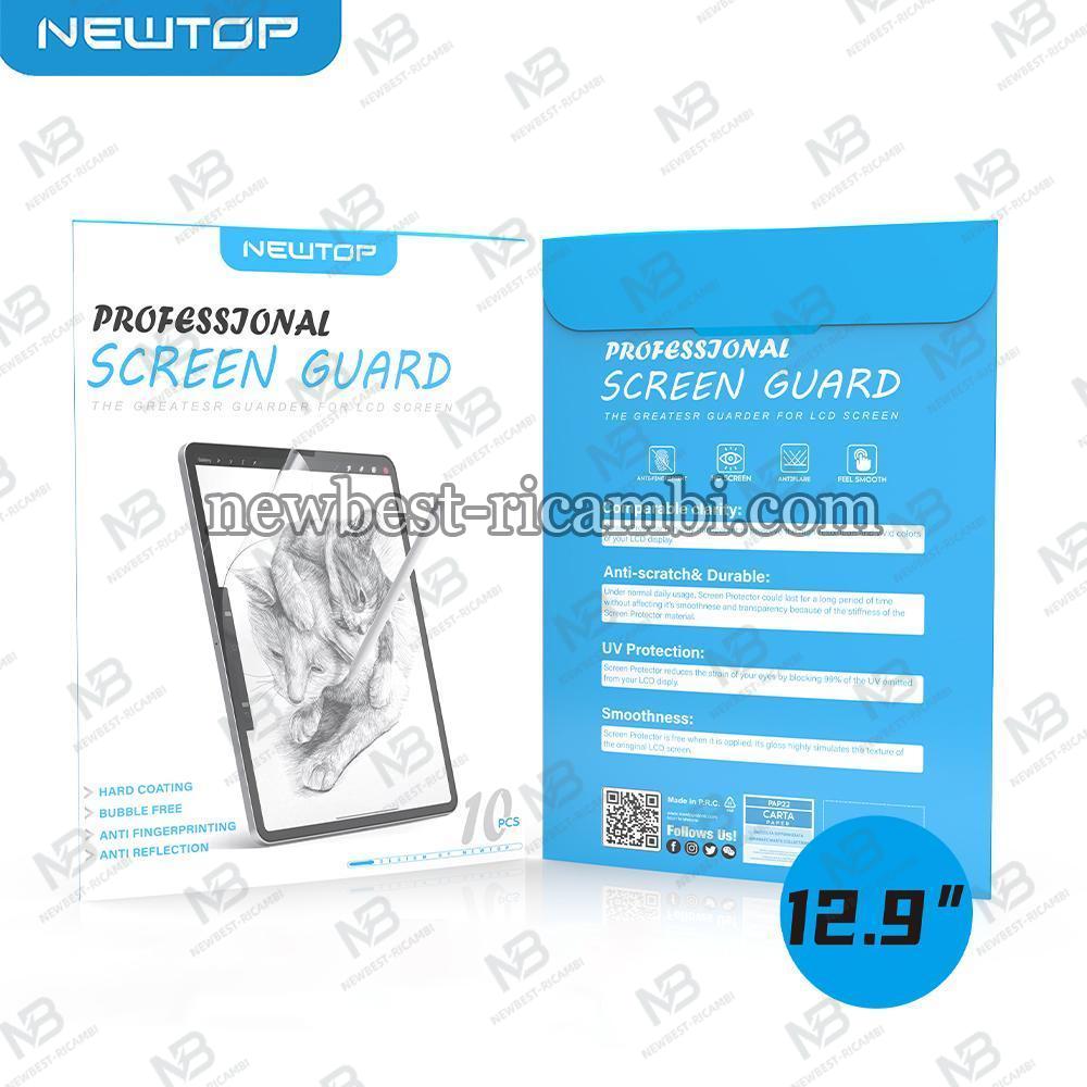 NEWTOP PELLICOLE PER CUT MACHINE SP-370 TABLET ULTRAHD 12.9" 320MM*225MM X 10 Pcs