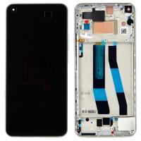 Xiaomi Mi 11 Lite 5G NE / 5G (2021) Touch + Lcd + Frame Silver Service Pack