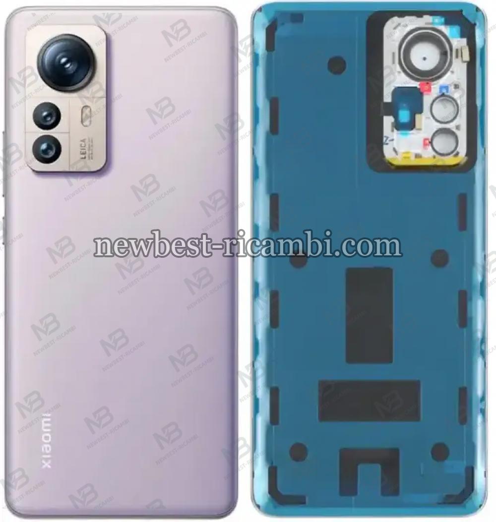 Xiaomi Mi 12 Pro Back Cover+Camera Glass Purple Original