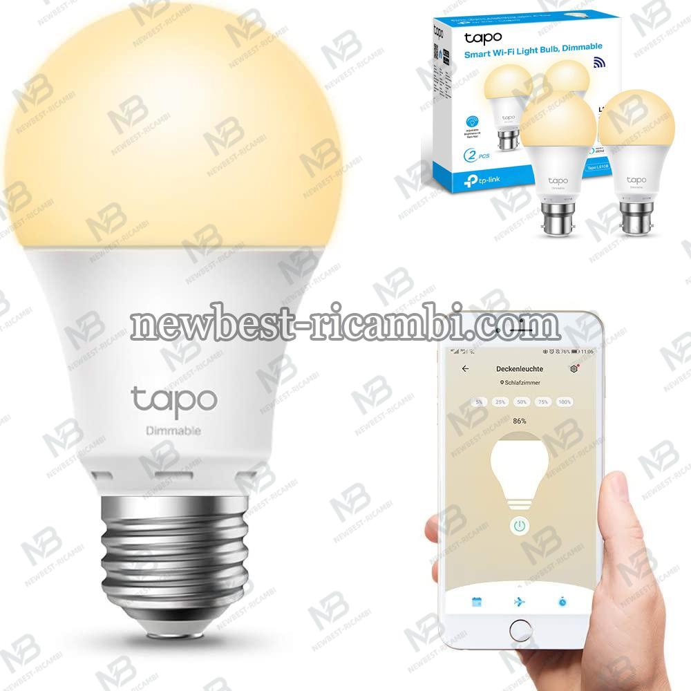 Tp-Link Tapo Smart Wifi Light Bulb Dimmable Led 60W 2 Pcs In Blister