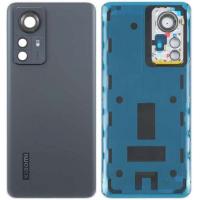 Xiaomi Mi 12 Pro Back Cover+Camera Glass Black AAA