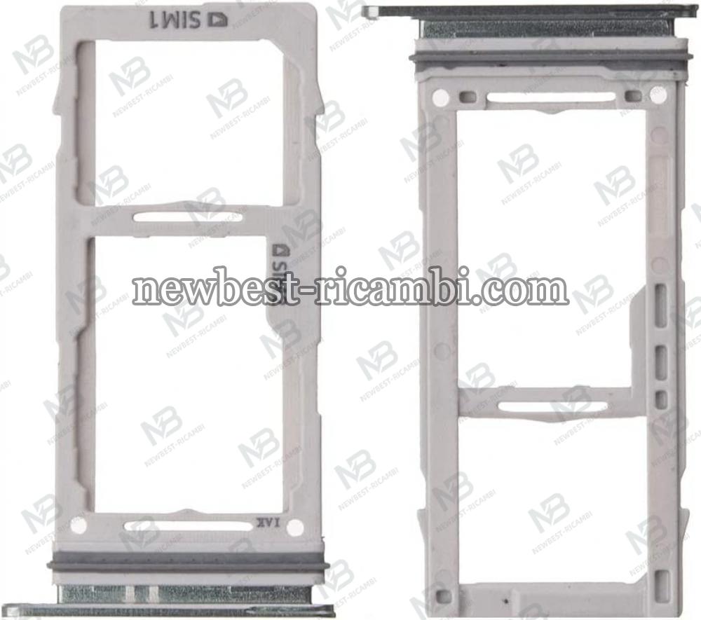 Samsung Galaxy S10 S10 Plus G973f G975f Sim Tray Silver