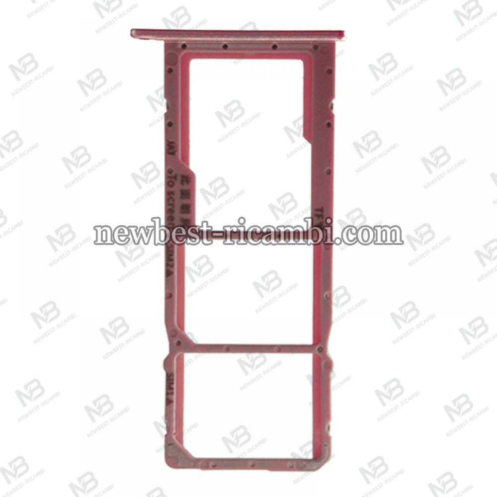 huawei y6s / y6 y7 2019 honor 8a sim tray red