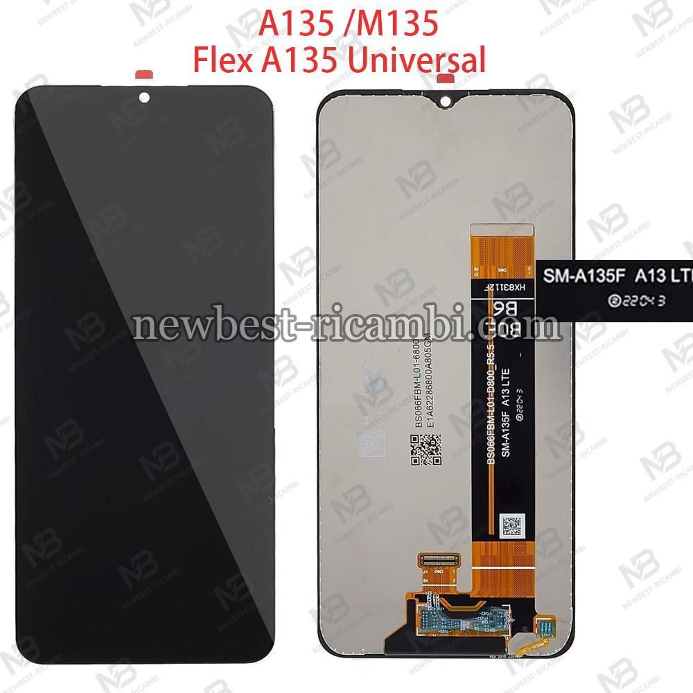 Samsung Galaxy M135 / A135f / A137f (Flex A135f) Touch+Lcd Black Original