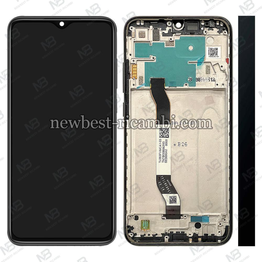 Xiaomi Redmi Note 8/Note 8 2021 Touch+Lcd+Frame Black Service Pack