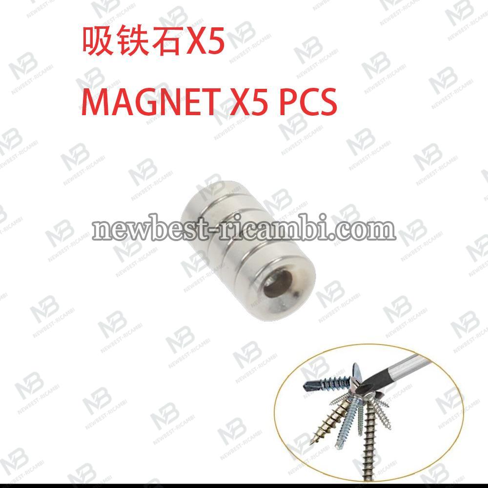 Magnet Screwdriver Permanent 4 Pcs