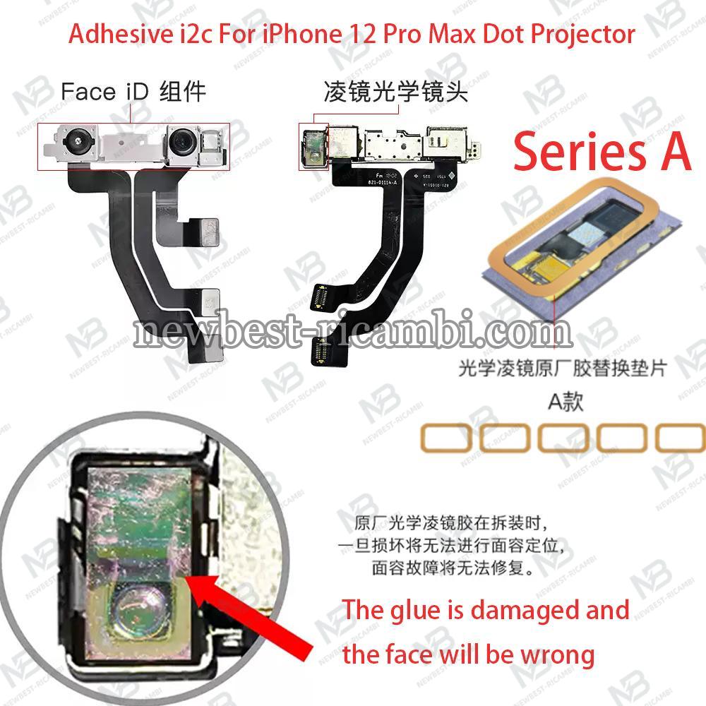 Adhesive i2c For iPhone 12 Pro Max Dot Projector Serie A 5 Pcs
