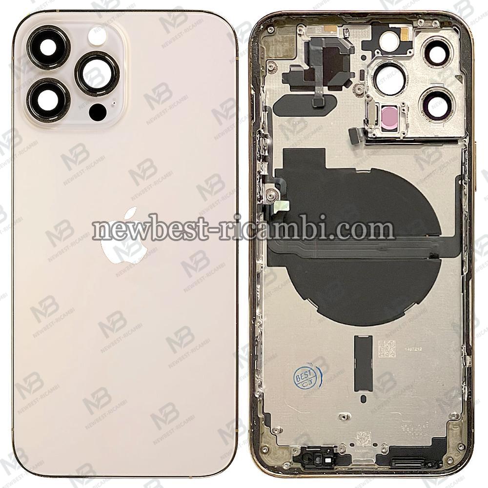 iPhone 13 Pro Max Back Cover + Frame Gold Dissembled Grade A  Original