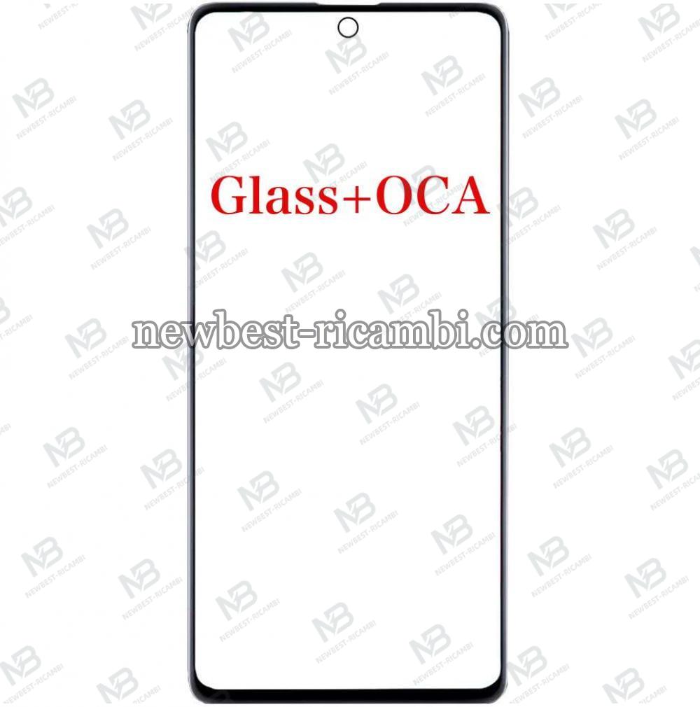 Samsung Galaxy A71 A715f Glass+OCA Black