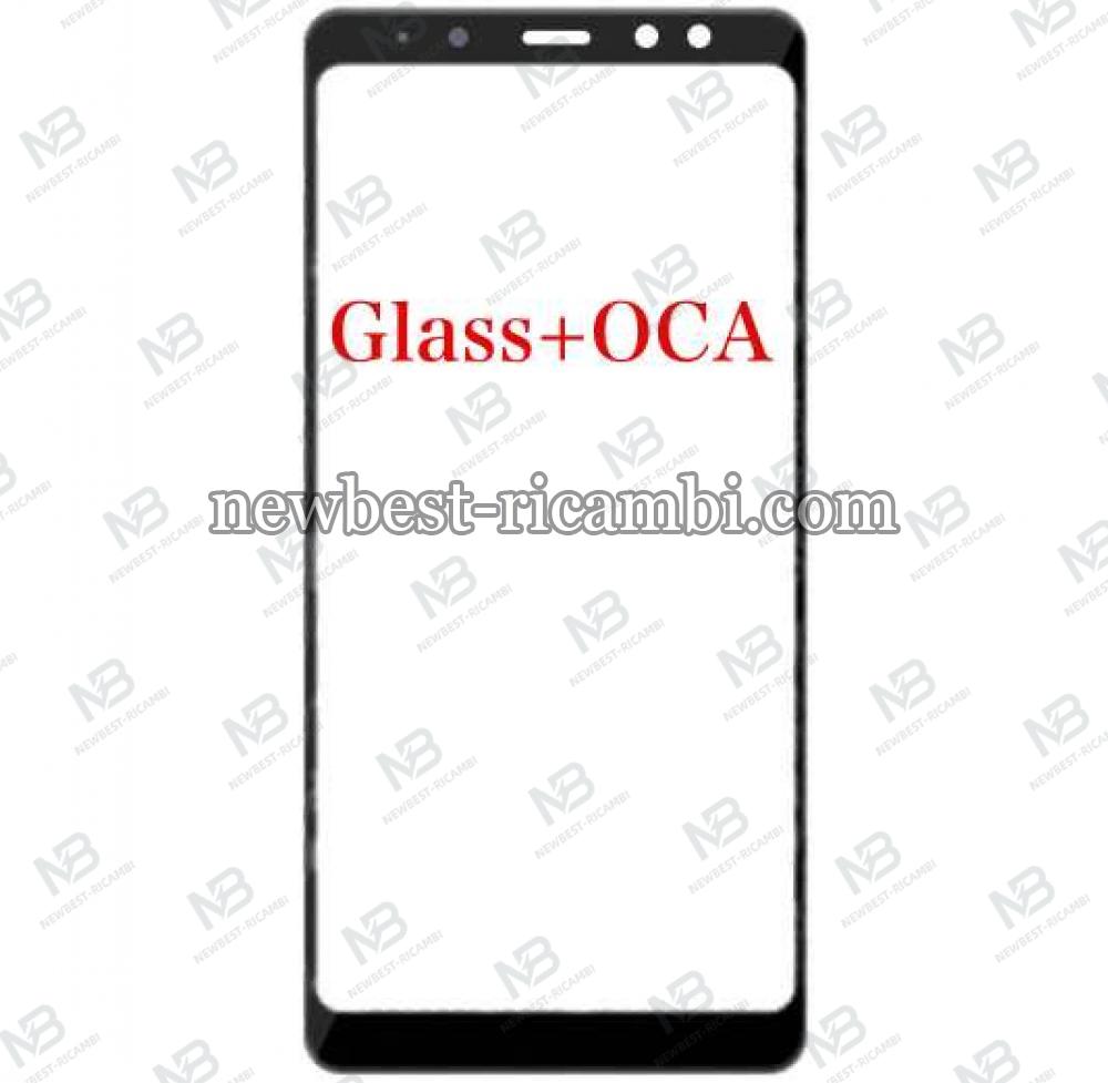 Samsung Galaxy A8 2018 A530 Glass+OCA Black