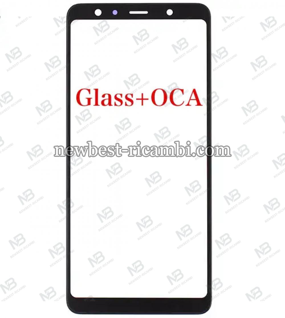 Samsung Galaxy A7 2018 A750f Glass+OCA Black