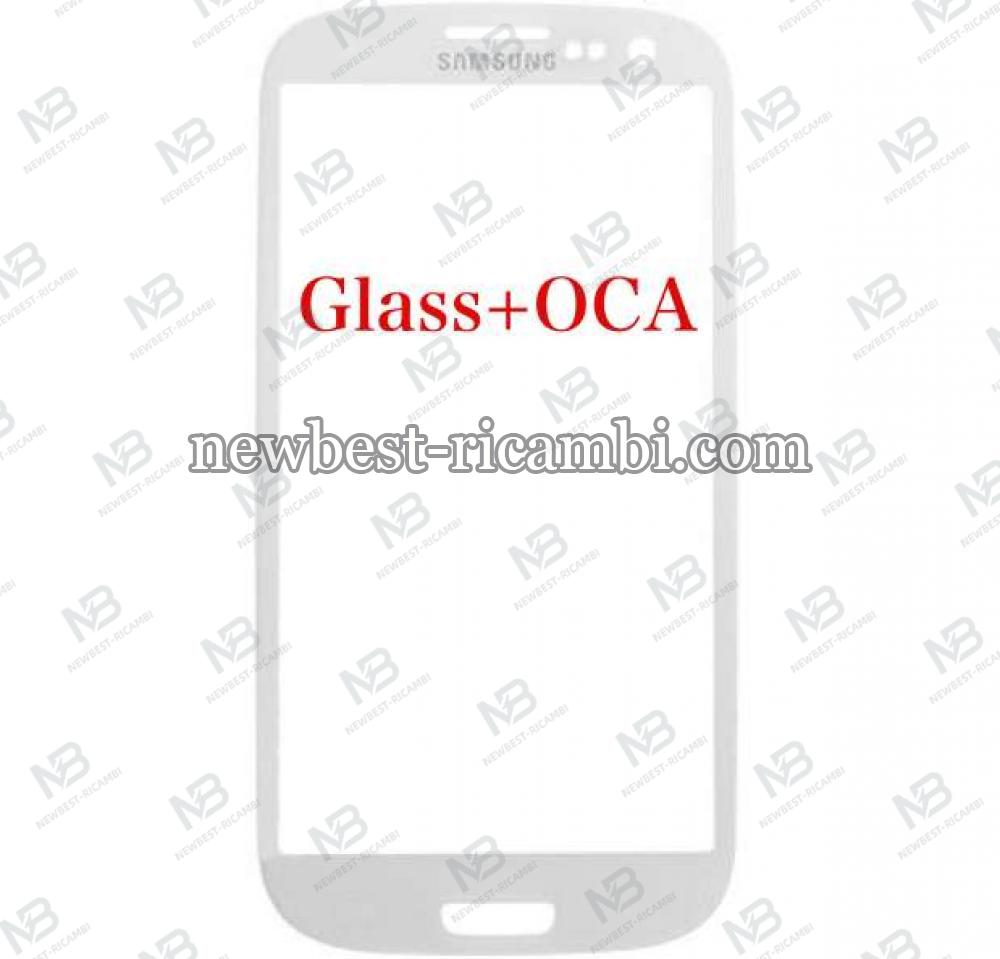 Samsung Galaxy S3 I9300 Glass+OCA White