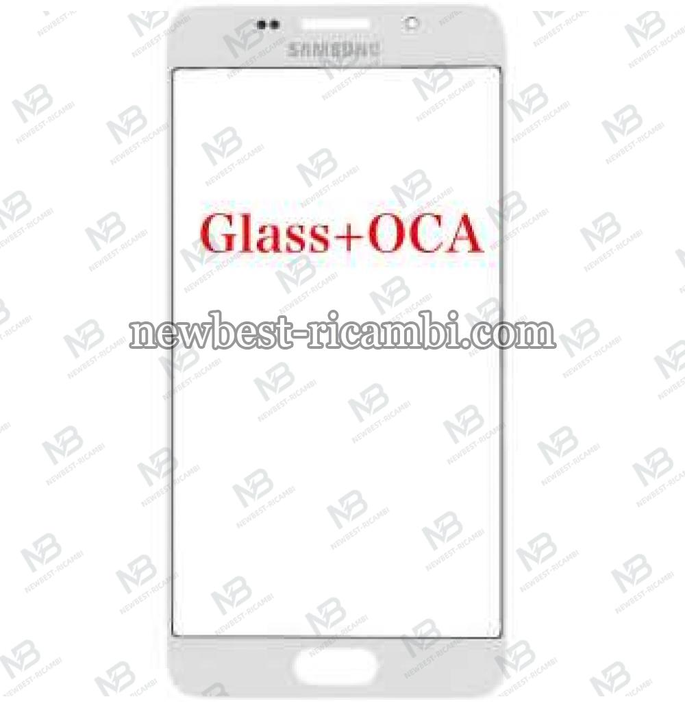 Samsung Galaxy A7 2016 A710 Glass+OCA White