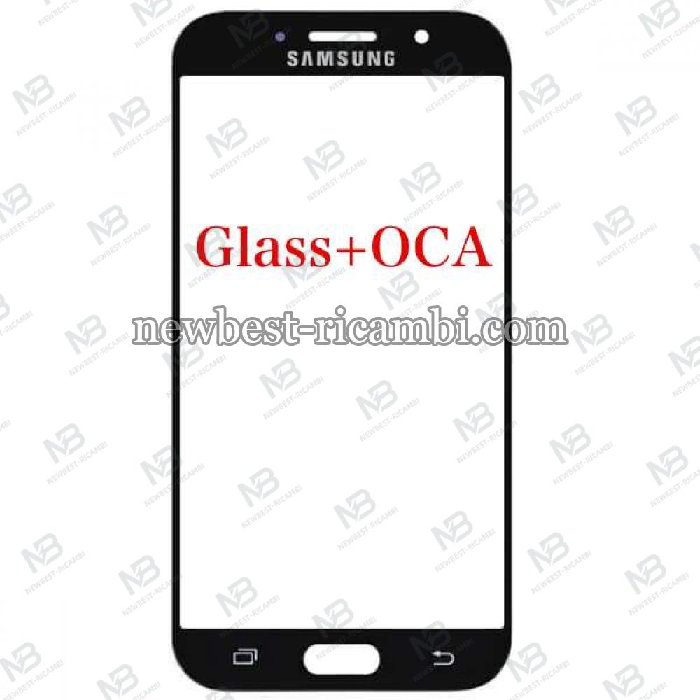 Samsung Galaxy A7 2017 A720f Glass+OCA Black