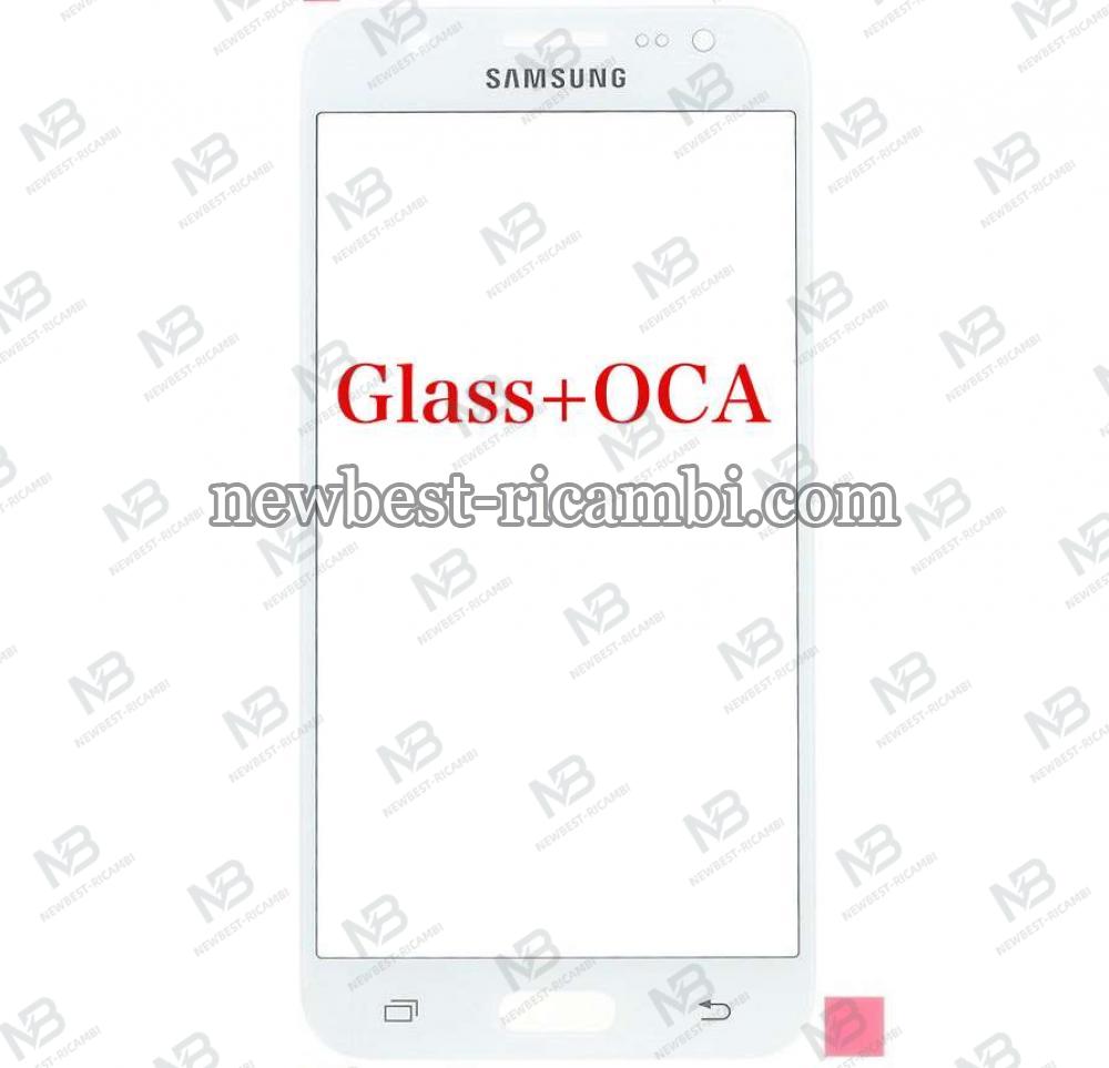 Samsung Galaxy J5 J500f Glass+OCA White