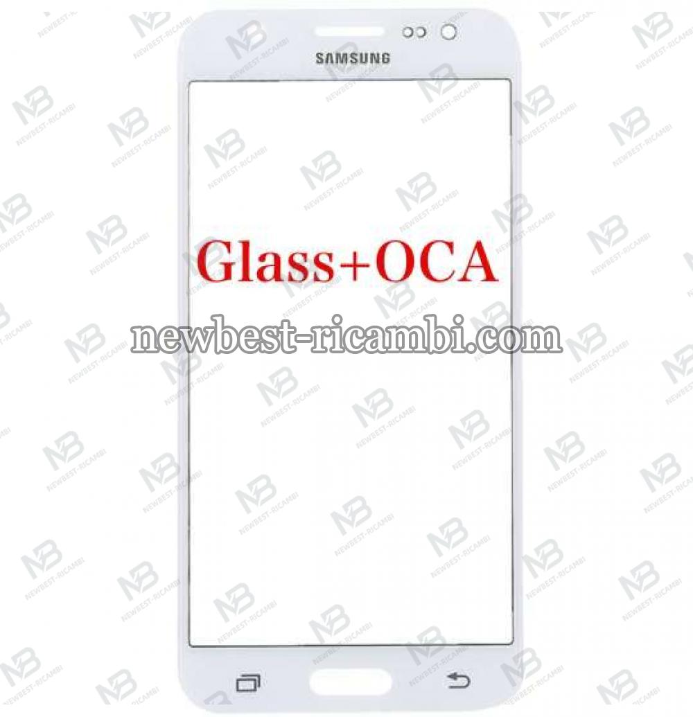 Samsung Galaxy J5 2016 J510f Glass+OCA White