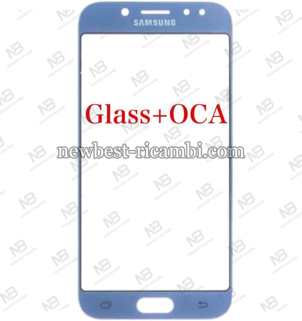 Samsung Galaxy J5 2017 J530f Glass+OCA Blue