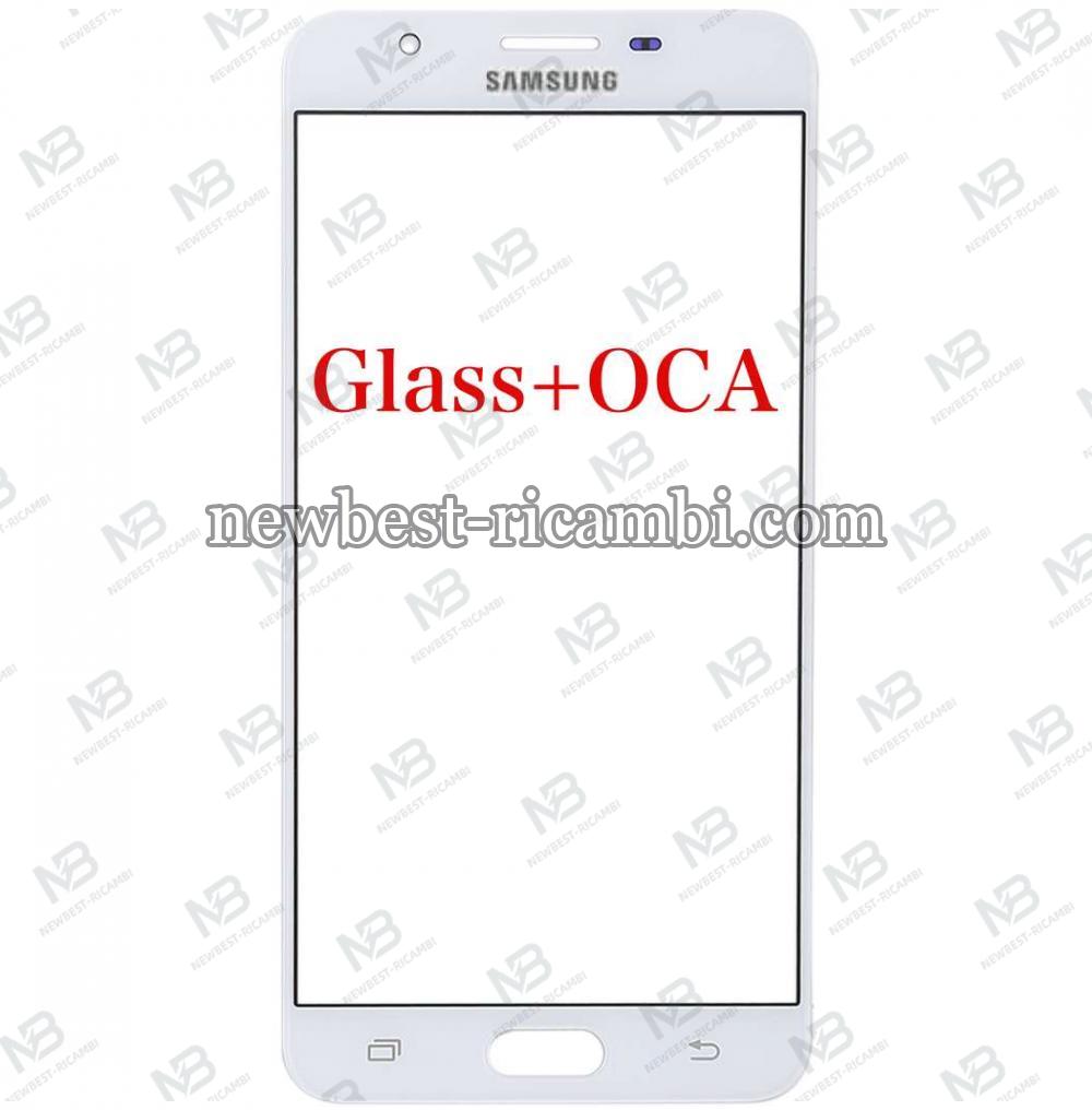 Samsung Galaxy J7 Core J701 Glass+OCA White