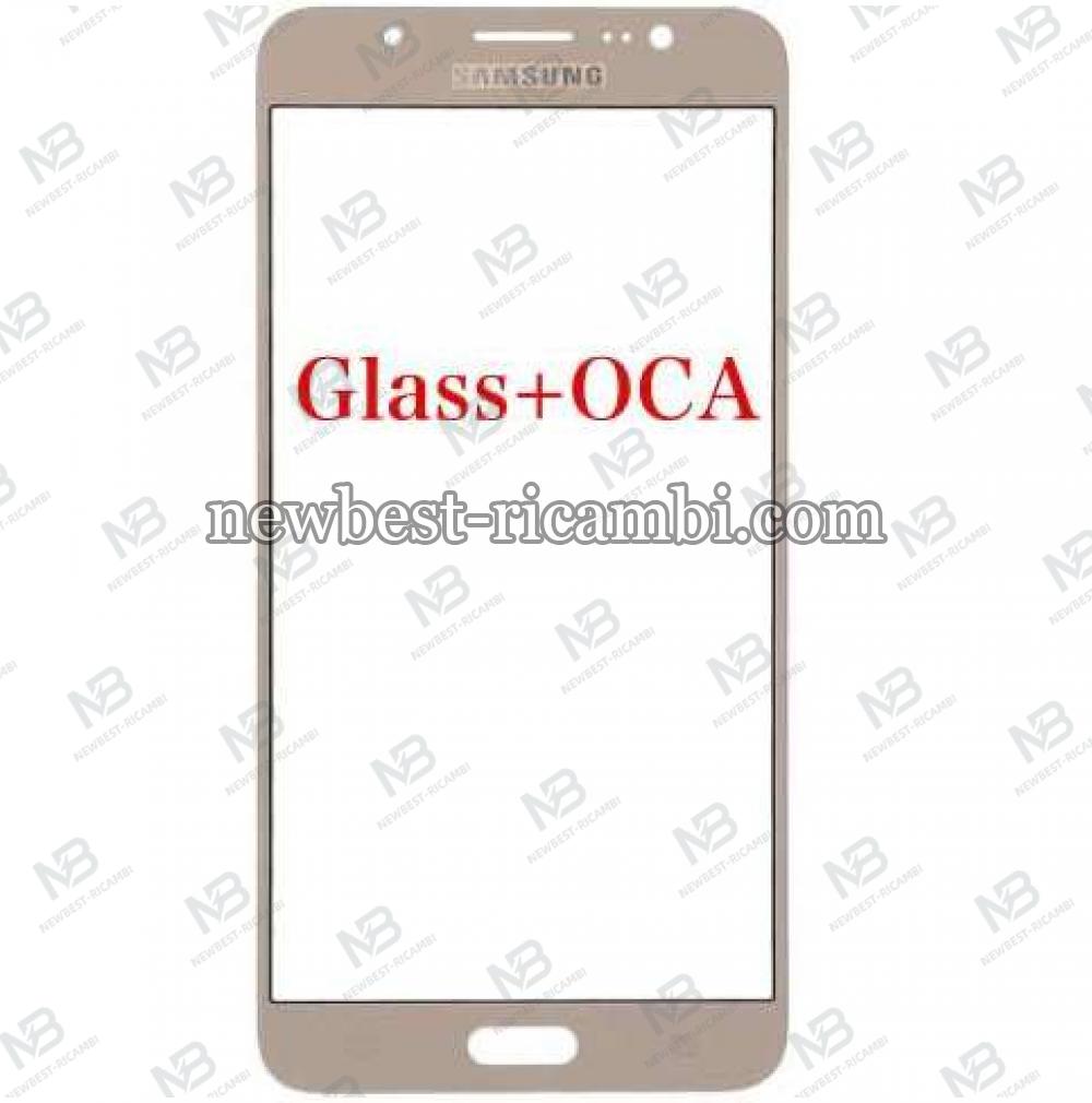 Samsung Galaxy J7 2016 J710 Glass+OCA Gold