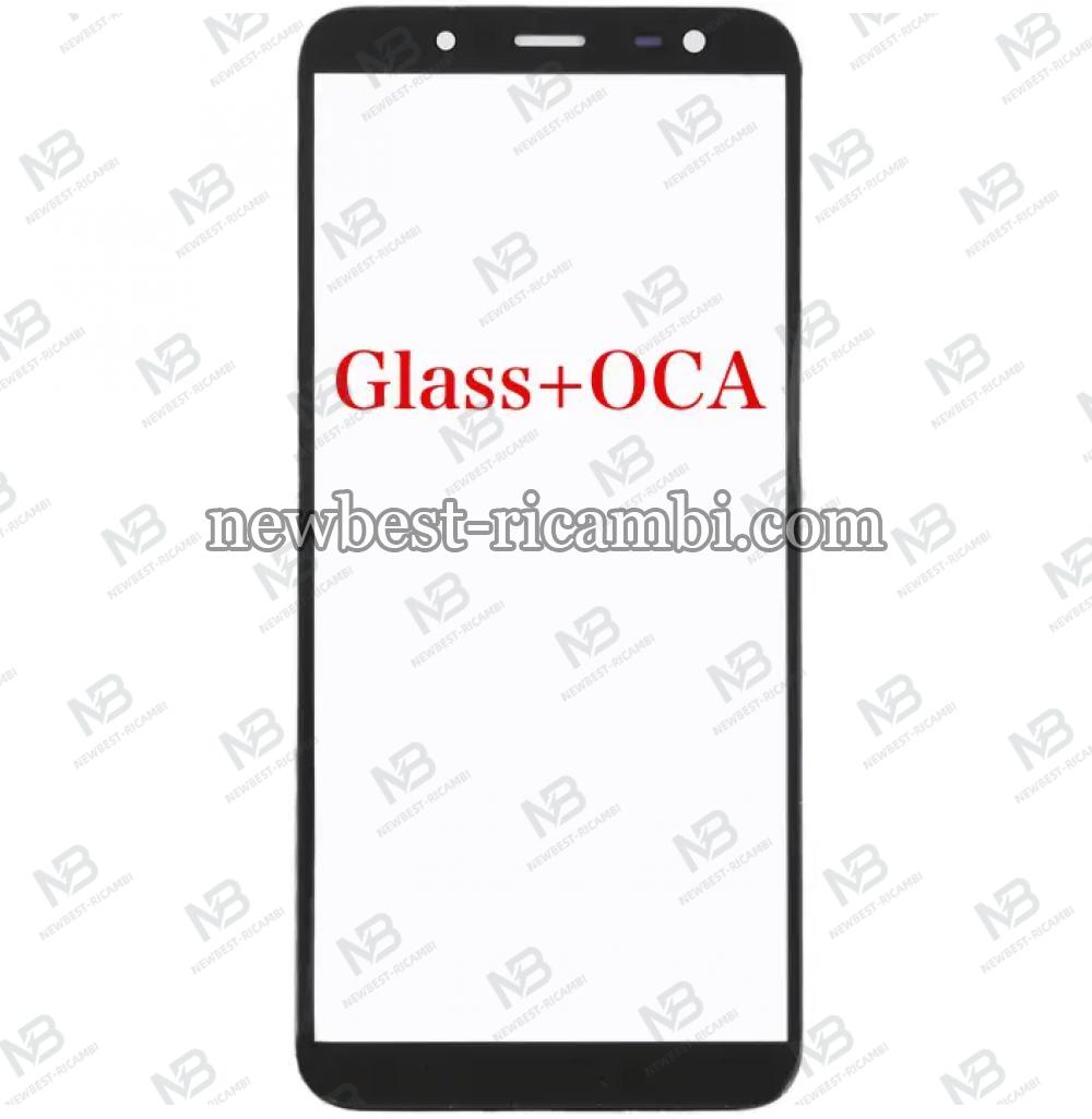 Samsung Galaxy J6 2018 J600f Glass+OCS Black