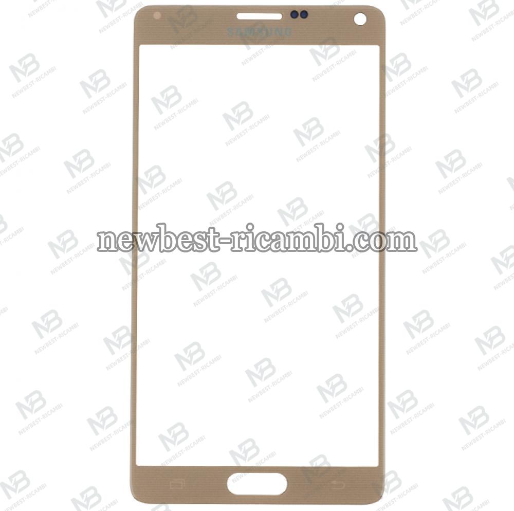 samsung galaxy note 4 n910f glass gold