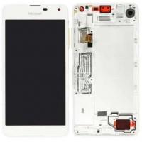 Nokia Lumia 650 Touch + Lcd + Frame White